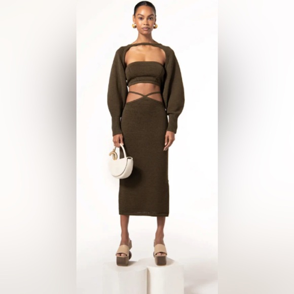 Cult Gaia Top&Skirt Set, New with Tags, size M - Picture 2 of 9